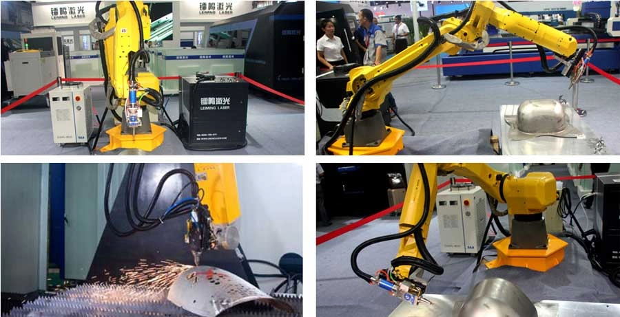 Roboter-3D-Laserschneidanlage