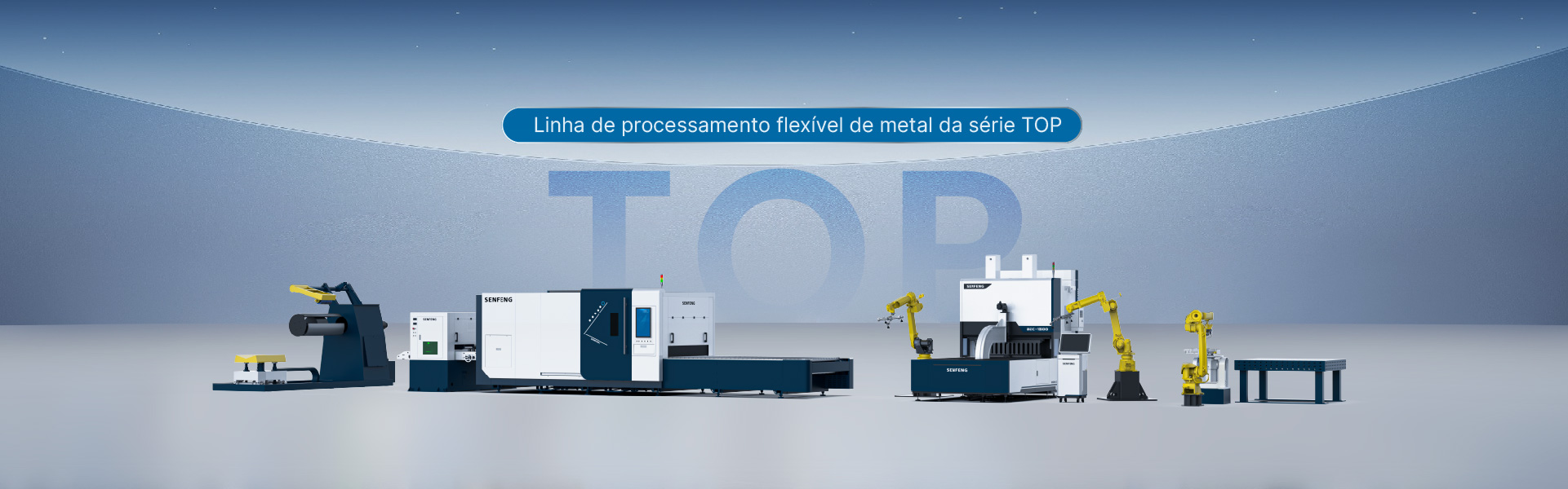 Flexible Metallverarbeitungslinie