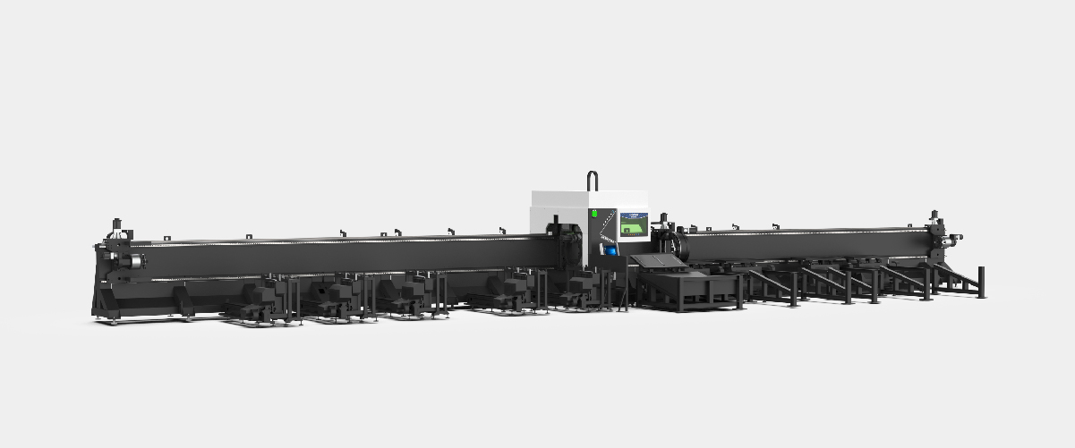 Ultraschwerer Viersoannfutter-Rohrlaserschneider SF12050HT