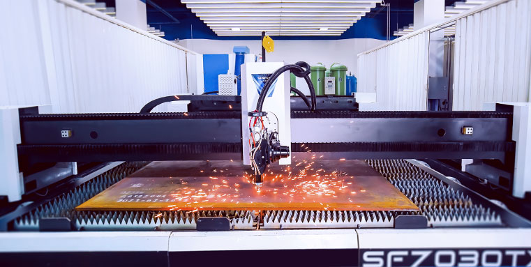 Anwendung einer ultragroßen Laserschneidmaschine in der Stahlkonstruktionsindustrie