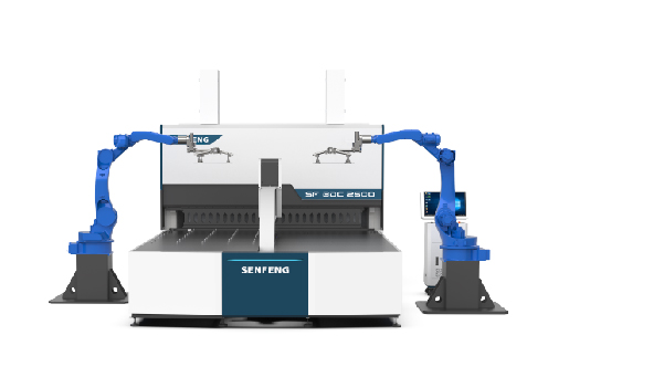 Automatische Be- und Entlade-Biegemaschine
