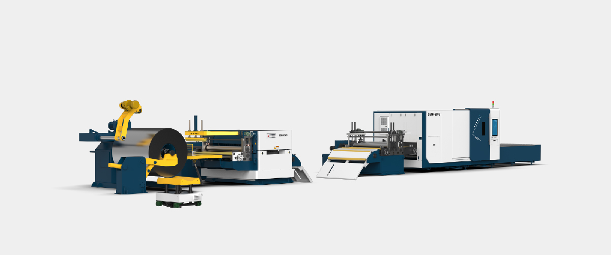 Aluminiumspulen-Laserschneidmaschine SF1503CLH