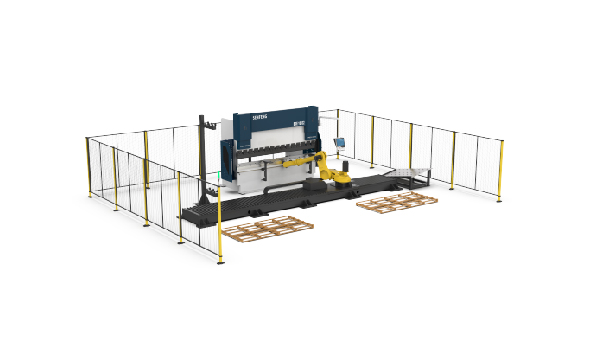 BDE10032 – Robotergestützte CNC-Biegemaschine