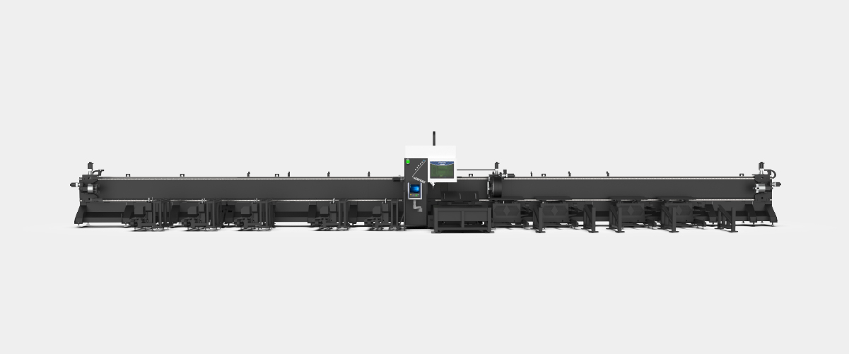 Ultraschwerer Viersoannfutter-Rohrlaserschneider SF12050HT